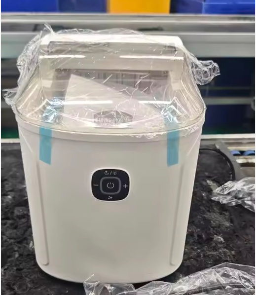 Bullet Ice Maker Portable Timer & Self-Clean 12kg/24h Countertop Air-Cooled Household 110-240V