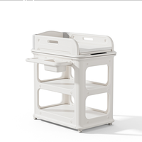 Table à langer portable moderne pour bébé, mobilier de jeu intérieur avec commode, en plastique, pour crèche et centre de soins à domicile