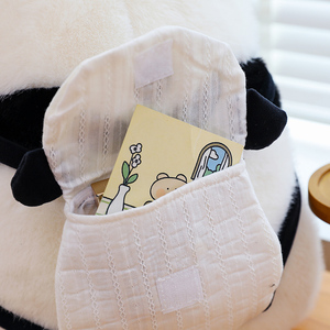 Nouvelle Arrivée Peluche Panda Kawaii Huahua Qizai, Jouet en Peluche Adorable, Compagnon Réconfortant, Cadeau, Décoration de Chambre - Product Image 5