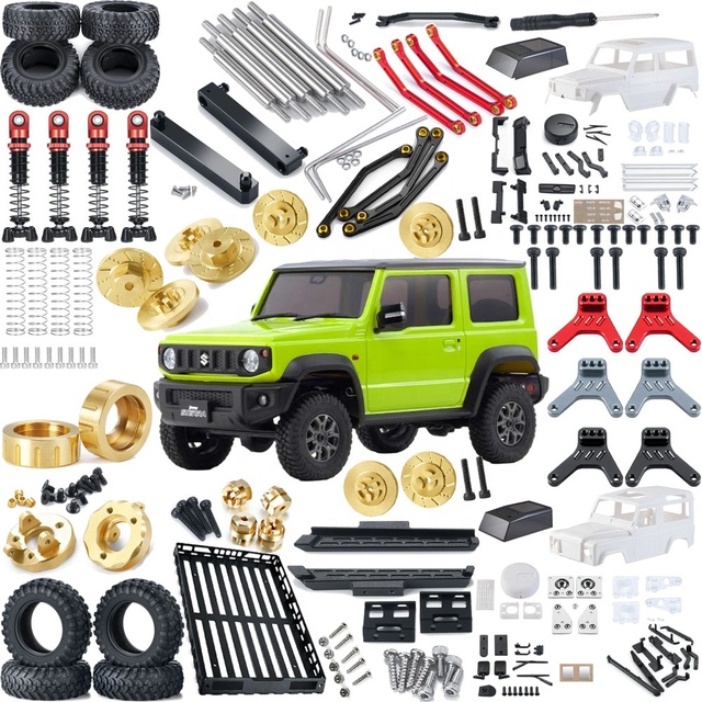 1/18 32523 RC Car Maintenance Repair Parts Metal Tires Shell Pedal Mount Shock Rack Pad Cup for Mini RC Car