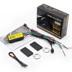 2.4ghz RFID güvenlik sistemi otomatik kilit motoru anahtarsız Alarm koruma Anti hırsızlık araba <span class=keywords><strong>Immobilizer</strong></span> ile 2 uzaktan kumanda - Product Image 3