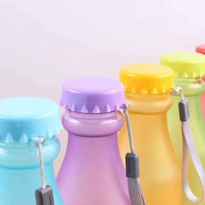 Colorful Plastic Soda <b>Bottle</b> for Adults 350ml/500ml Reusable & Food Safe Waterproof Outdoor Use - Product Image 3