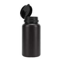 Emballage en plastique HDPE pour compléments alimentaires, contenants pour capsules, bouteilles pour chewing-gum avec bouchon à ouverture facile, 60 ml, 70 ml, 100 ml, 150 ml, 250 ml, 350 ml