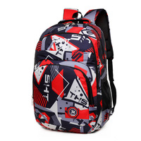 Mochila de Camuflaje Oxford Nueva, Gran Capacidad, Transpirable, Unisex, para Estudiantes de Primaria y Secundaria, Bolsa de Viaje para Computadora