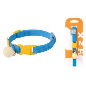 Collar de colores para evitar la asfixia, cuello ligero reflectante ajustable, polaina para gatos y perros, Collar sencillo para mascotas - Product Image 3