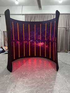 LED 조명과 유행 부스 인클로저 사진 부스 배경 파티 이벤트를위한 새로운 스타일 360 도 비디오 카메라 - Product Image 3
