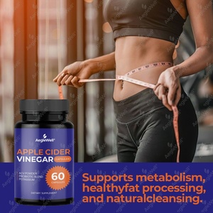 Cápsulas de vinagre de sidra de manzana orgánico AegleWell mejoradas con canela, cúrcuma-Ultra suplemento para la circulación digestiva - Product Image 4