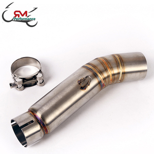 รถจักรยานยนต์ไอเสียกลางท่อเชื่อมต่อสำหรับฮอนด้า<span class=keywords><strong>2012</strong></span> 2013 2014 2015 <span class=keywords><strong>CBR500R</strong></span> CB500X CBR400R CB400X ระบบไอเสีย - Product Image 5