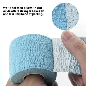 Спортивная лента EAB, легкая хлопковая Защитная повязка на запястье, с одной стороны, липкая лента для поднятия тяжестей, оптовая продажа - Product Image 2