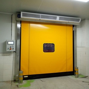 <span class=keywords><strong>Porte</strong></span> roulante isolée en PVC pour entrepôt frigorifique, <span class=keywords><strong>porte</strong></span> à fermeture éclair haute vitesse pour chambre froide et usine agroalimentaire - Product Image 5