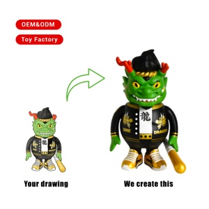 Figurine de <span class=keywords><strong>dragon</strong></span> à l'échelle 1:10 de qualité supérieure, design personnalisé 2D à 3D, modèle en PVC, <span class=keywords><strong>jouet</strong></span> de collection - Product Image 1