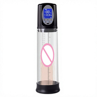 Bomba de Pene Eléctrica Recargable por USB, Juguetes Sexuales para Adultos, Agrandador Automático para Hombres, Bomba Extensora Ecológica, Resistente al Agua para Uso Diario, Erección