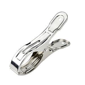 Stainless Steel 13Cm Large Quilt Clip Windproof Clothes Drying Clip Rectangle Shape For Clothes Hangers And Tie Rack - Product Image 1