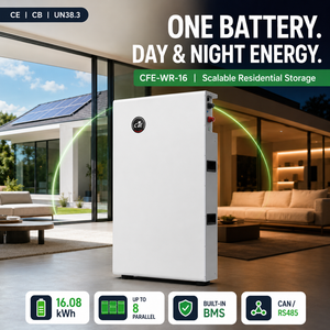 Système de stockage d'énergie résidentiel 16 kWh LiFePO4 51,2 V 314 Ah, batterie lithium-ion pour Victron <span class=keywords><strong>Pylontech</strong></span> Solis SMA Must - Product Image 1