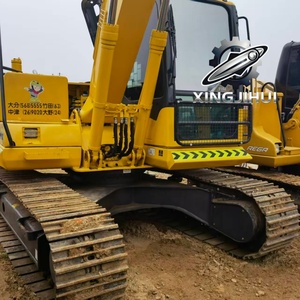Excavatrice d'occasion Komatsu 130-7, marque japonaise d'origine, 13 tonnes, sur chenilles en caoutchouc, grande taille, modèle 2023, godet de 0,65 m, moteur - Product Image 4