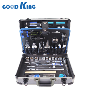 GOODKING 140 Uds caja de aluminio profesional juego de herramientas de mano reparación de automóviles caja de herramientas de mano mecánica con Llave de trinquete 72T <span class=keywords><strong>11401</strong></span> - Product Image 6