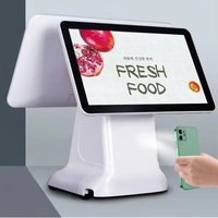 Système POS Android tout-en-un 15,6 pouces avec imprimante, scanner, logiciel de facturation, caisse enregistreuse, terminal POS pour utilisation en magasin de détail