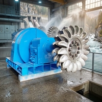 200KW-2MV Freie-Energie-Generator Hydro-Pelton-Turbine Freie-Energie-Generator 10kW mit Schwungrad
