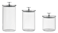 Matériaux durables, sains et de qualité alimentaire, service OEM ODM pour restaurants, salles à manger, bocaux de conservation des aliments en verre avec couvercles