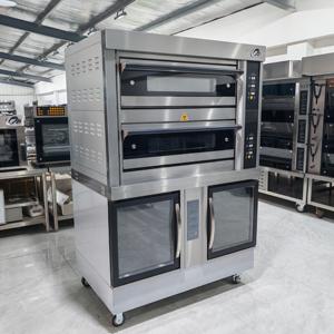 Commercial Two-Layer Combination Oven 10-Tray <b>Proofer</b> Easy to Operate Stainless Steel for Restaurant <b>Bread</b> Food Preparation 204D - Product Image 5