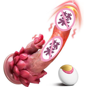 <span class=keywords><strong>2026</strong></span> Hochwertige Chinesische Kabellose Fernbedienung Zungen-Leck-Sexspielzeuge für Frauen Erwachsenen-Neuheit Dildo Vibrator mit Heizfunktion - Product Image 1