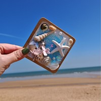 Aimants de réfrigérateur créatifs en forme de coquillage de Qingdao, brise marine, souvenir de bord de mer, cadeaux créatifs en gros