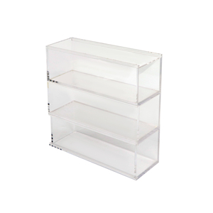 Factory Customized Counter Acrylic Cell Phone Accessories Charger Data Cable Display Stand Cabinet