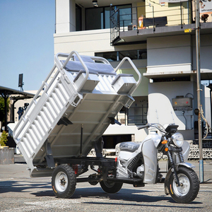 Motocyclette de Livraison à Trois Roues Ouverte et Profonde avec Side-car, Tricycle à Essence de Fret pour Camion de Carburant - Product Image 6
