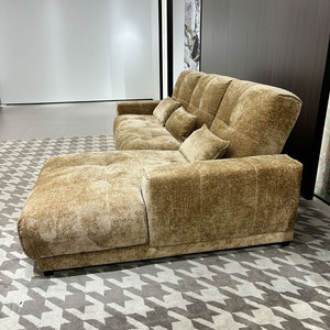 Juego de sofá <span class=keywords><strong>AV</strong></span> reclinable de alta calidad de estilo europeo, diseño de madera extensible moderno de lujo para Villa para control remoto de vida - Product Image 2