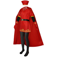 Kostum Cosplay Halloween Monster Sek 4D Musca Falquid Lord Pakaian Tradisional Wanita Tionghoa untuk Pertunjukan Panggung