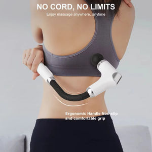 Nueva Pistola de Masaje con Mango Largo en Forma de U, 6 Velocidades, Percusión de Tejido Profundo para Aliviar el Dolor de Espalda/Cuello - Product Image 3