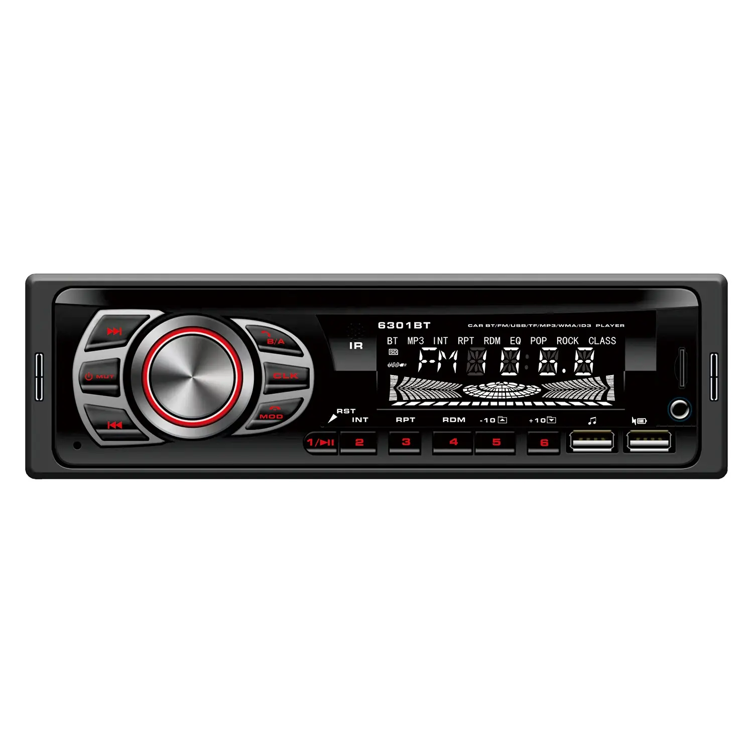 Büyük LCD ekran ile yeni varış araba radyo Stereo uzaktan kumanda dijital otomatik müzik çalar düşük fiyat Bluetooth MP3 çalar