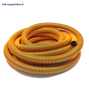5/8&quot;-6&quot; Standard Flexible Discharge Underground Coal Sewage Winding Ribbed Pvc Helix <strong>Vacuum</strong> Grit Industrial Pipe <strong>Hose</strong> - Product Image 3