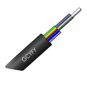 Cable de fibra óptica para exteriores Gcyfy 24 48 96 144 288 Core monomodo soplado por aire para uso en interiores a precio competitivo por metro