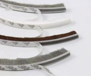 Bronzen Stripborstel Op Zelfklevende Afdichtstrip Borstelafdichtingsborstel Op Zelfklevende Weerstripafdichting - Product Image 3