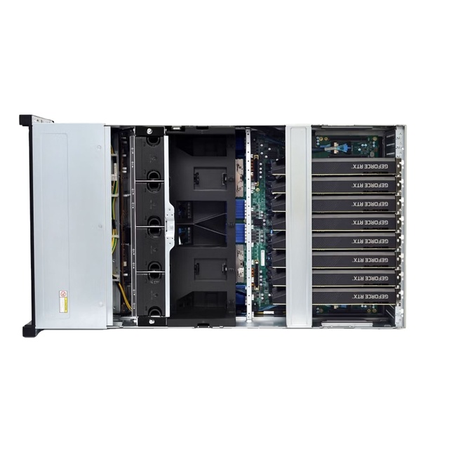 OEM 4U Serve -24 New Server Dual-Processor System Intel Xeon 4th/5th Gen CPUs Supporting Eight Graphics Cards (3200W4)