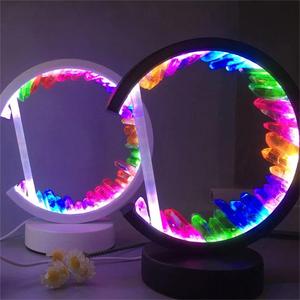 Groothandel LED <span class=keywords><strong>Interface</strong></span> Natuurlijke Kristallen Lamp Healing Crystal Nachtlampje Reiki Edelsteen Decoratie - Product Image 1