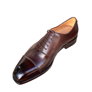 Zapatos Oxford de Cuero con Punta Cuadrada y Costura Oculta Goodyear para Hombre, Zapatos de Negocios con Suelas de Piel de Vaca - Product Image 2