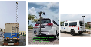 Mâts télescopiques super stables pour toit <span class=keywords><strong>de</strong></span> voiture, systèmes spéciaux, mâts télescopiques automatiques avec colliers <span class=keywords><strong>de</strong></span> verrouillage - Product Image 3