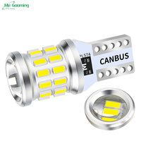 Ampoules LED W5W T10 27smd 3014 Canbus pour feux de positionnement de voiture, éclairage intérieur pour BMW VW Mercedes Audi A3 A6 A4 BMW E60 E90