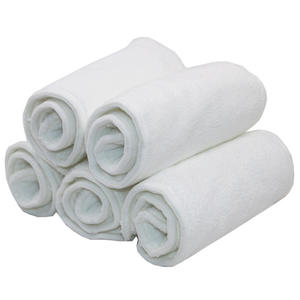 Eco logic Soft Absorbent Wasch bare Baby Windeln Liner 4 Schichten Hanf Bambus faser Wickelt uch Windel Einsätze Pad - Product Image 1