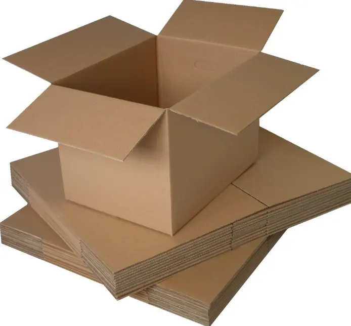 段ボールブラウンカートン配送包装ボックスあなた自身のロゴで移動するための大きな包装ボックス