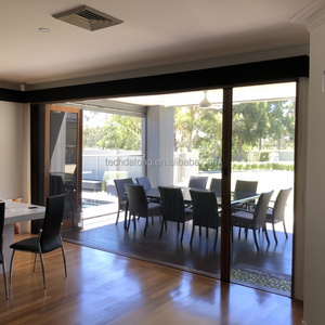 <span class=keywords><strong>ประตู</strong></span>โรงรถแบบพับเก็บได้ดีไซน์ทันสมัยพร้อมตาข่ายโพลีเอสเตอร์สำหรับบ้านหรือโรงแรมช่วยเพิ่มความเป็นส่วนตัวในพื้นที่ใช้สอยกลางแจ้ง - Product Image 2