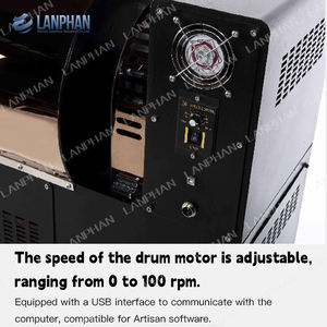 Machine électrique au feu de bois industrielle commerciale de torréfacteur de grain de café 3KG 5KG 6KG 25KG - Product Image 5