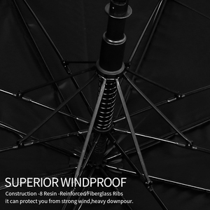 Strong Shaft Beach Golf <b>Umbrella</b> With Plastic Handle Golf <b>Umbrella</b> Non Slip Grip For Rainy Outdoor Use - Product Image 4