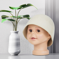 Chapeau de sauna en feutre de laine blanc avec logo personnalisé et boucle de suspension, doux et réutilisable, écologique, résistant à la chaleur et respirant pour hammam