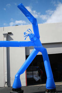 Надувной мультфильм корова мультфильм воздушный танцор для наружного мероприятия - Product Image 6