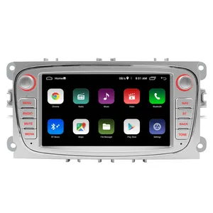 Android 10.0 Car DVD Multimedia Player in Dashboard Stereo GPS Navigation car stereo For Ford Focus With CANBUS