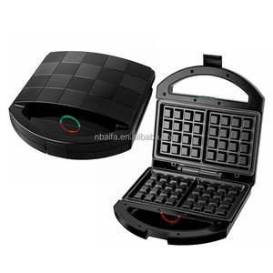 Sandwichera eléctrica para desayuno Aifa-Queso a la parrilla Huevo Tocino y bistec Platos antiadherentes Waffle Cup Cake Maker - Product Image 5