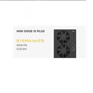 金壳迷你DOGE III PLUS 810MH/s算法Scrypt 500W功率0.62J/MH计算机数据处理器 - Product Image 4
